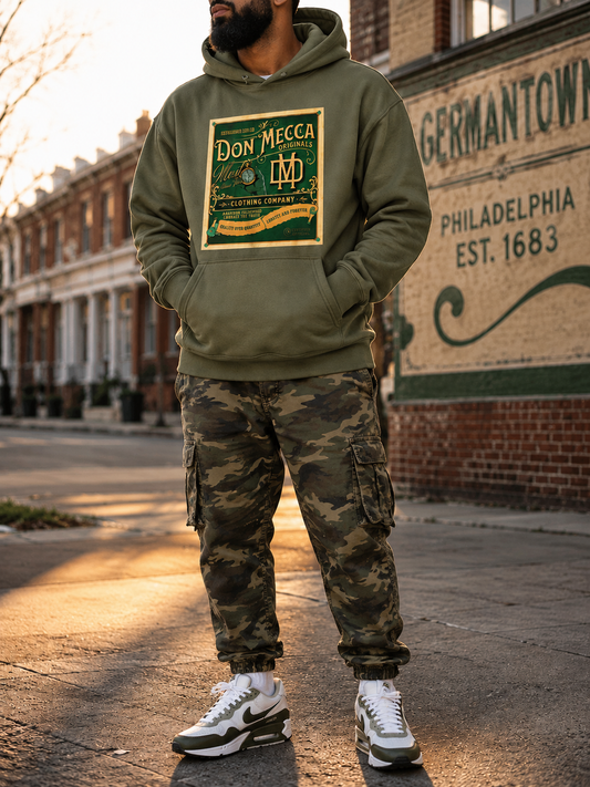 Don Mecca Originals Leprechaun Green Hoodie